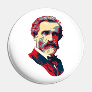 Giuseppe Verdi Pop Art Pin