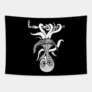 Aliens Octopus Tapestry