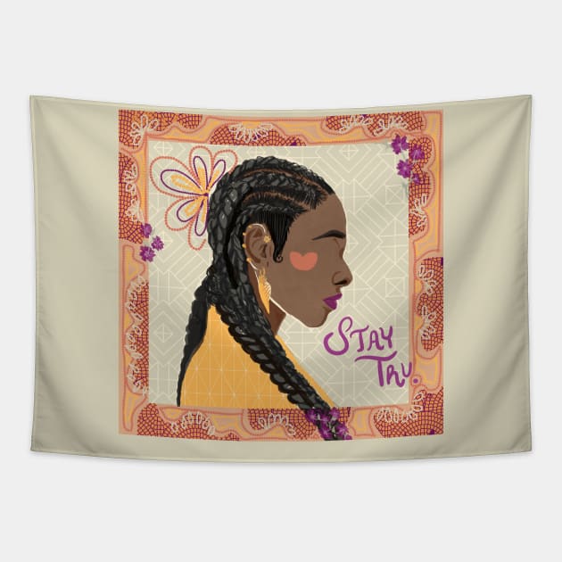 Stay True Mereba Tapestry by Noisemakers 