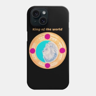 King of the world - lion Phone Case