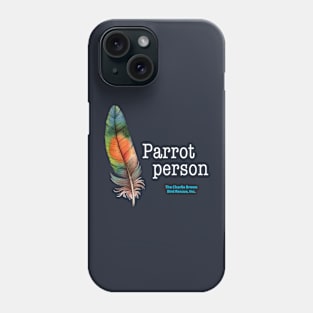 CB Parrot Person Phone Case