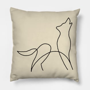 Wolf Pillow