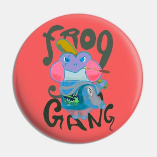 Frog Gang Pin