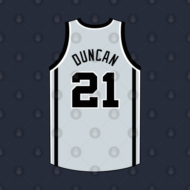 Tim Duncan San Antonio Jersey Qiangy by qiangdade