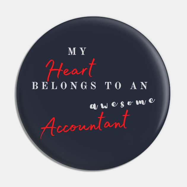 My heart belongs to an awesome accountant Pin by CuchiCuchi