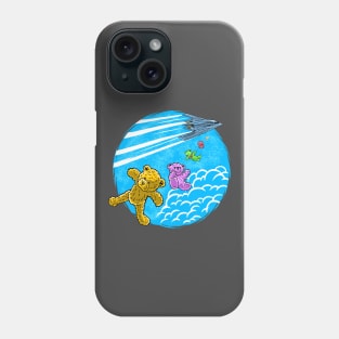 Teddy Bear Stealth Bomber B-2 Spirit Plane Version 3 Phone Case