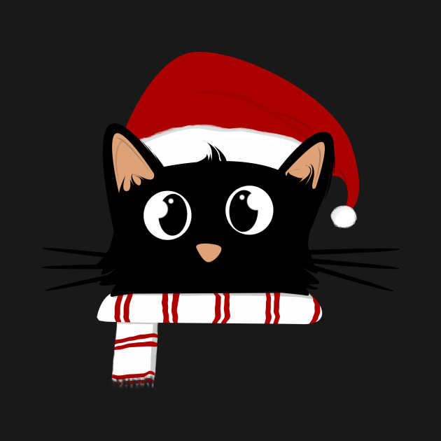 Disover Funny christmas cat - Christmas Cat - T-Shirt