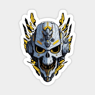 Mecha Skull S03 D97 Magnet