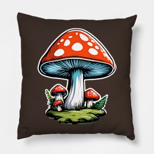 Mushrooms Pillow