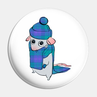 Rat in a Hat Pin