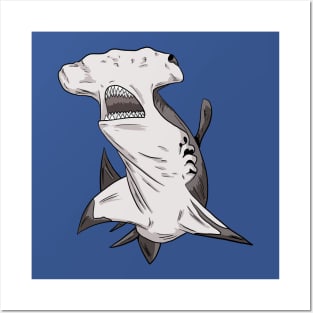 Cool Shark Art For Megalodon Sharks Biology Ocean Shirt