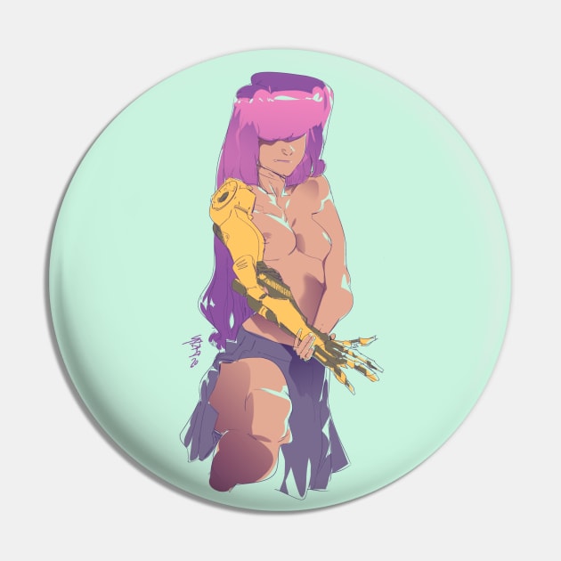 Lady Bionic Pin by pink basket