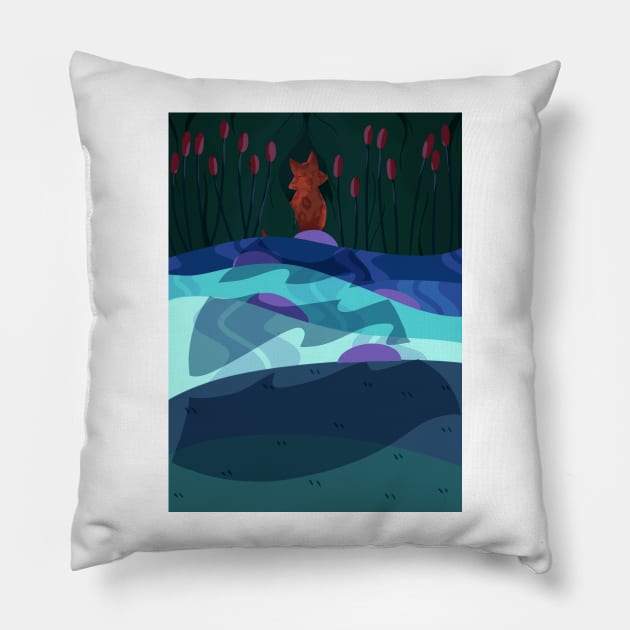 RiverClan Pillow by 6luestar