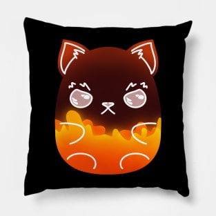 Flaming Furious - The Pretty Kitty Collection Pillow