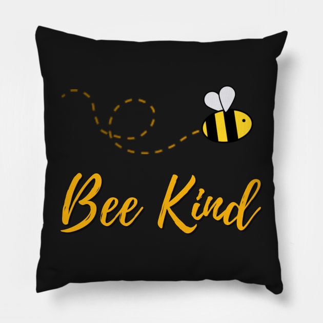 Bee Kind - Be Kind Pillow by Rusty-Gate98