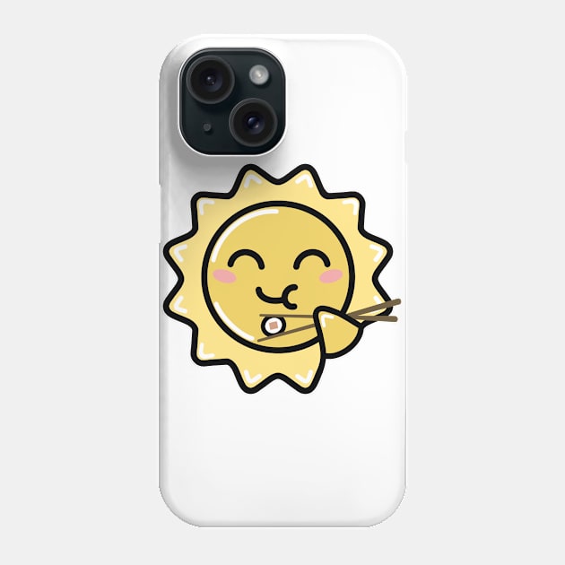 Sushi And Sunshine Phone Case by SYLPAT