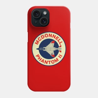 F-4 Phantom Retro Patch Phone Case