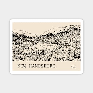 New Hampshire USA Magnet