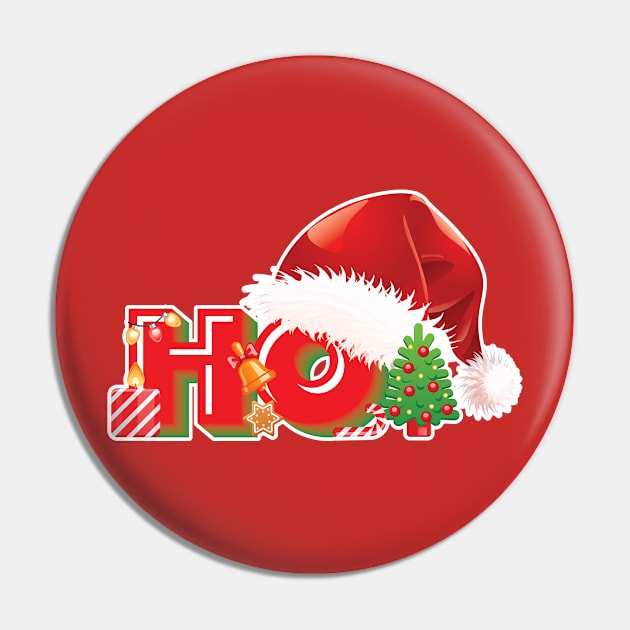 Santa Merry Christmas Xmas Pin by SATUELEVEN