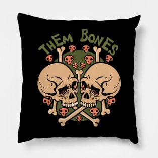 Them Bones Pillow