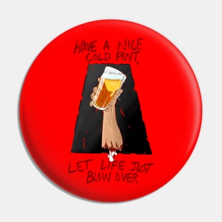 Fried Gold Lager Pin