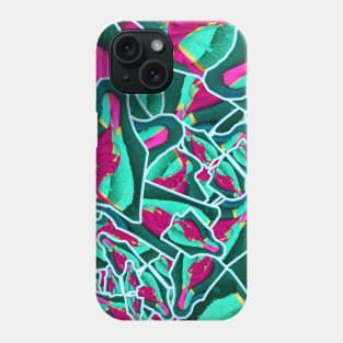 All eyes on you abstract colorful design Phone Case