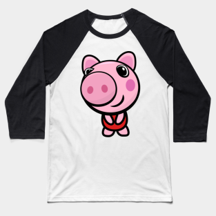 Roblox Piggy Baseball T Shirts Teepublic De - roblox piggy tiger gameplay youtube