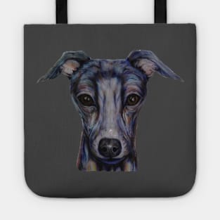 cute greyhound Tote