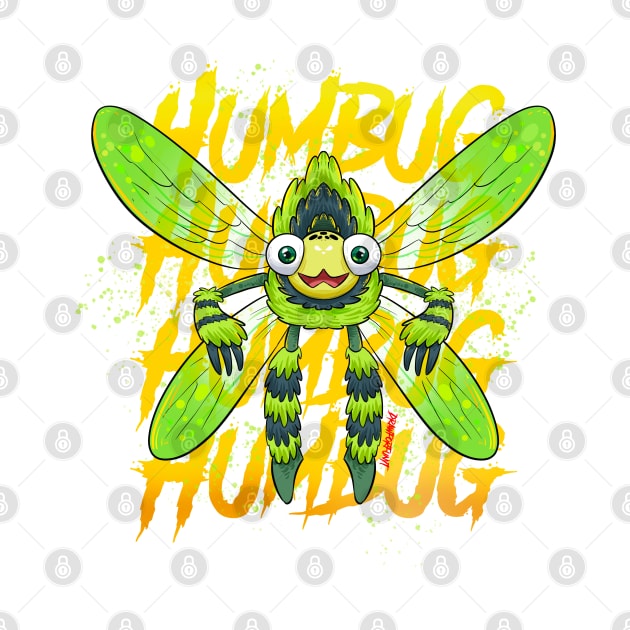 MY SINGING MONSTERS HUMBUG T SHIRT by Draw For Fun 