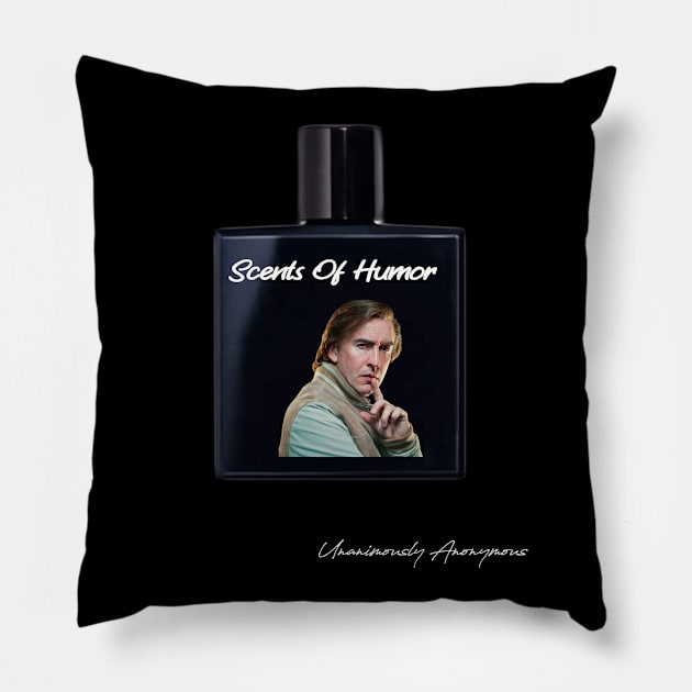 Scents Of Humor... Pillow by UnanimouslyAnonymous