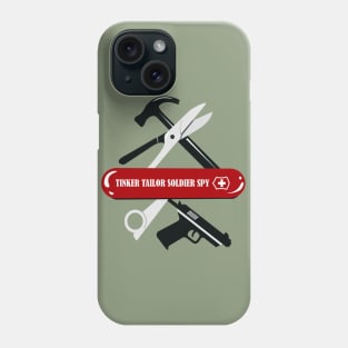 Tinker Tailor Soldier Spy - Alternative Movie Poster Phone Case