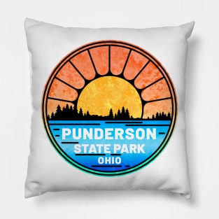 Punderson State Park Ohio OH Lake Pillow