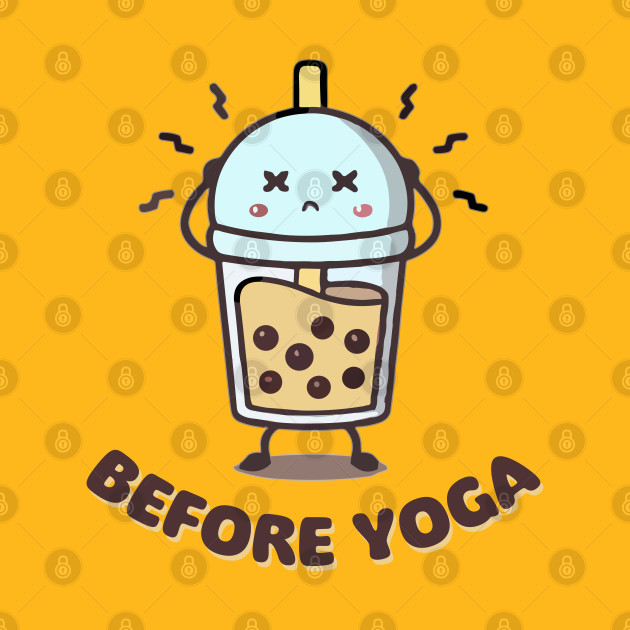 Yoga Coffee BOBA - kawaii by Darkside Labs