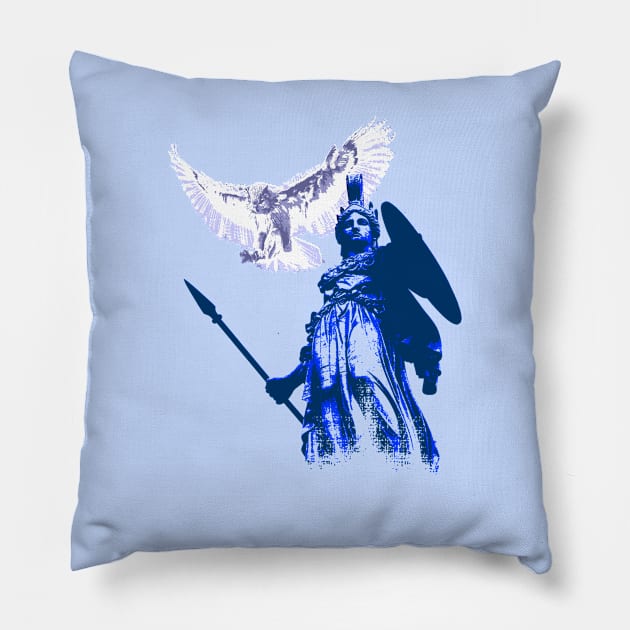 Athena III Pillow by mellamomateo