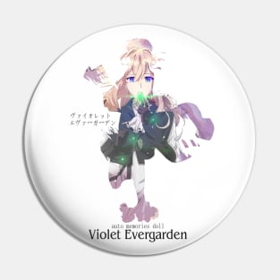 Auto memories doll Violet Evergarden v2 Pin