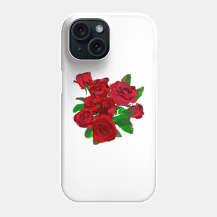 roses for my mom Phone Case