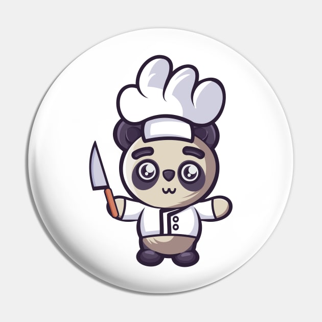 Little Chef Panda Pin by onama.std