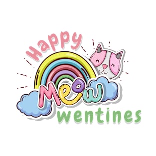 Happy Meowentines Day T-Shirt