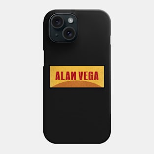 Alan Vega Post Punk Phone Case