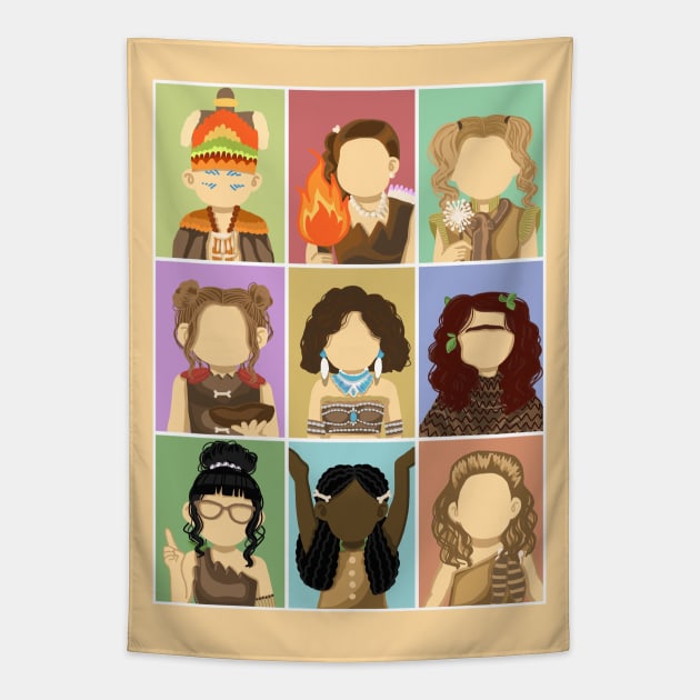 STARKID | FIREBRINGER Tapestry by ulricartistic