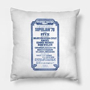 SuperJam '78 Pillow