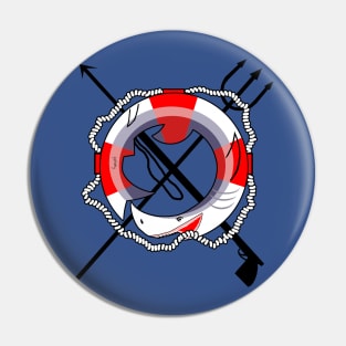 Shark Lifebuoy Pin