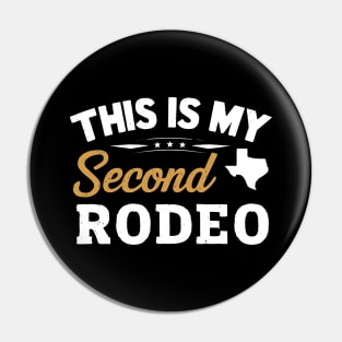 This is my second rodeo v2 Pin