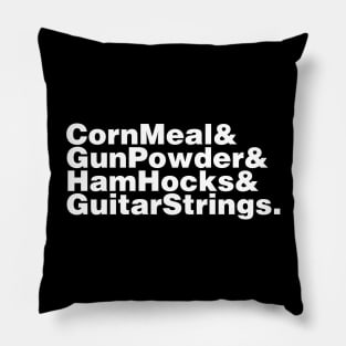 Yukon Cornelius Shopping List Pillow