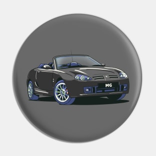 MG Rover MGTF in Anthracite Black Pin