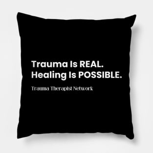 Help is Available - Trauma Therapist Network Pillow