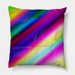 colorful abstract texture design Pillow