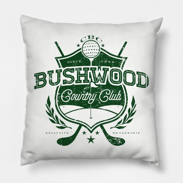 Bushwood Country Club Pillow by MindsparkCreative