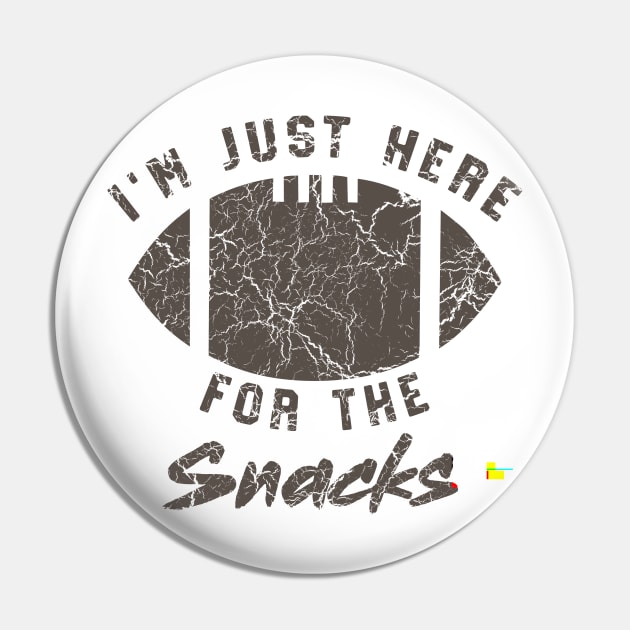 Here for the Snacks Pin by Blister