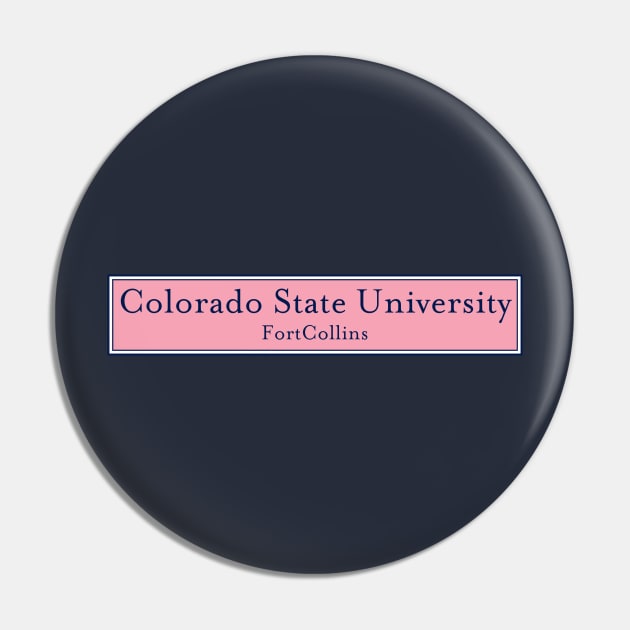 Colorado state university Pin by bestStickers